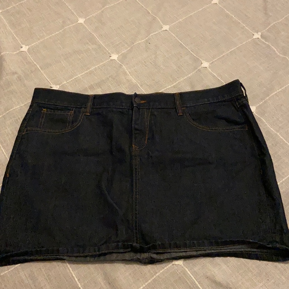 Old Navy jean skirt
